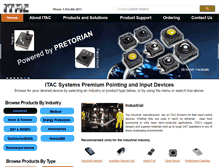 Tablet Screenshot of itacsystems.com